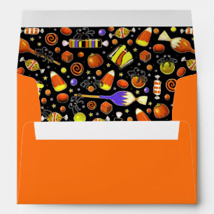 Cute Halloween Trick or Treat Envelope