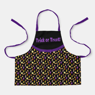 Cute Halloween Trick or Treat Kids Apron