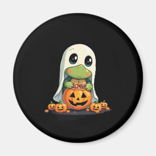 Cute Halloween Turtle Ghost with Candy (5) Magnet