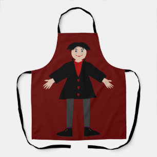 Cute Halloween Vampire Apron