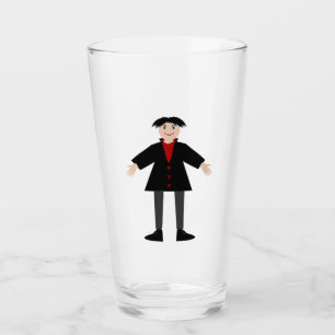 Cute Halloween Vampire Glass