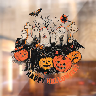 Cute Halloween  Window Cling