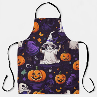 Cute Halloween Witch Apron