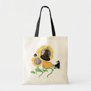 Cute Halloween Witch Tote Bag
