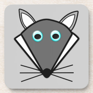 Cute Halloween Wolf Coaster