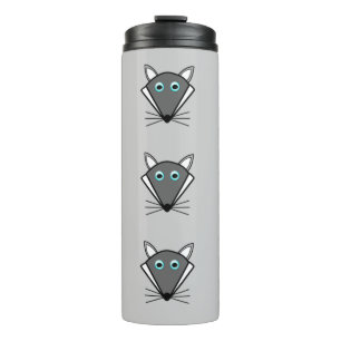 Cute Halloween Wolf Thermal Tumbler