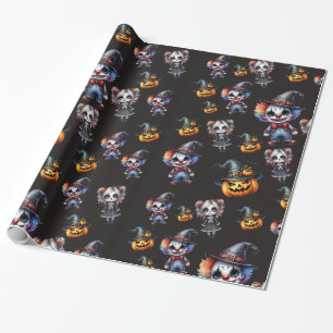 Cute Halloween Wrapping Paper