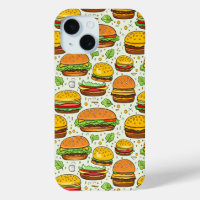 Cute Hamburgers Pattern