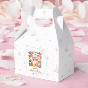 Cute Hamster Birthday Party Kids Hamster Favor Box