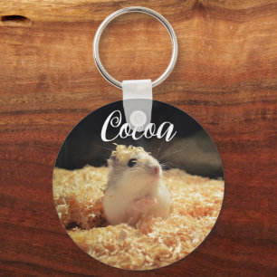 Cute Hamster Gift For Hamster Lovers Keychain
