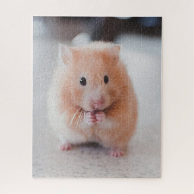 Cute Hamster Love Animals Jigsaw Puzzle (Vertical)