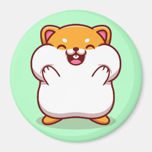 Cute Hamster Magnet