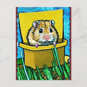 Cute Hamster Postcard