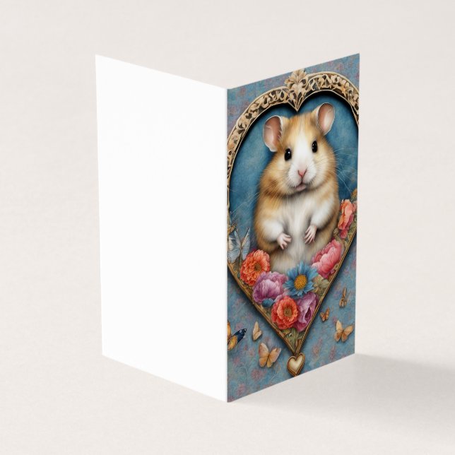 Cute Hamster Valentine's Day (Outside)