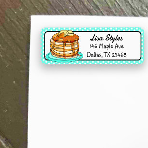 Cute Hand Drawn Pancakes Retro