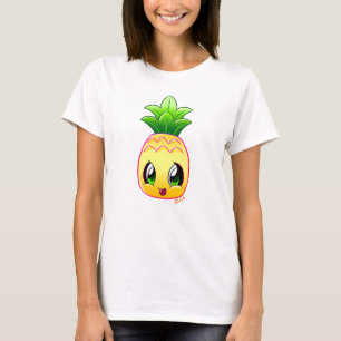 Cute Hand Drawn Pineapple Women's Shirt