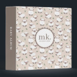 Cute Hand Drawn Sheep & Lamb Baby Photo Album Binder<br><div class="desc">A cute hand drawn sheep and lamb design with greenery. A beautiful design perfect for home decor, kids bedroom nursery decor, birthday decor, baby shower decor and personalized gifts. An ideal sheep and lamb illustration for anyone who loves sheep, lamb illustrations, hand drawn botanical greenery art and farm animal enthusiasts....</div>