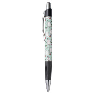 Cute Hand Drawn Unicorn Cat Pattern Pen