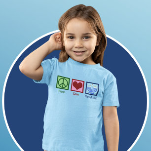 Cute Hanukkah Peace Love T-Shirt