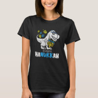 Cute Hanukkah Rex Dinosaur Menorasaurus Chanukah B