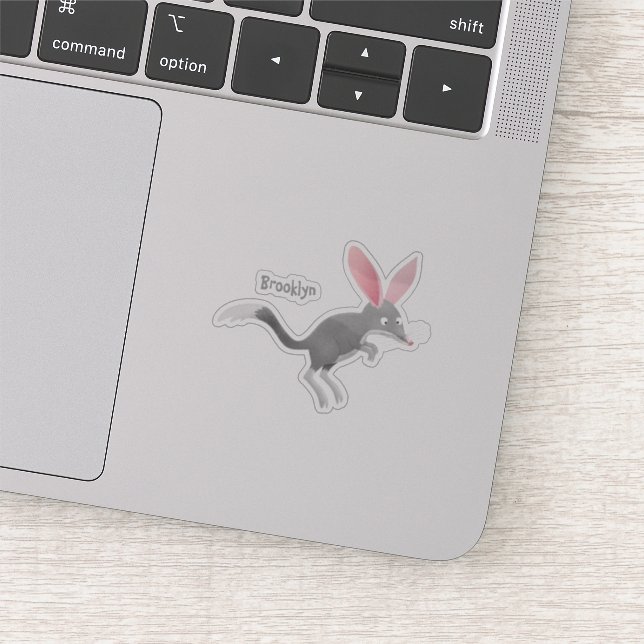 Cute happy Australian bilby cartoon (Detail)