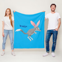 Cute happy Australian bilby cartoon