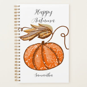 Cute Happy Autumn Planner