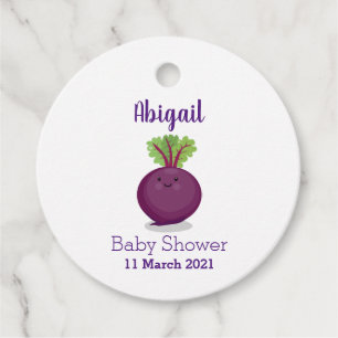 Cute happy beet root kitchen cartoon illustration favour tags