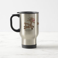 Cute happy billy goat cartoon
