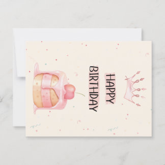 Cute Happy Birthday Card