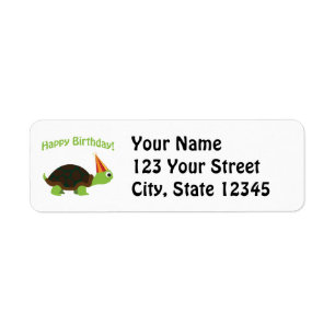 Cute Happy Birthday! Turtle