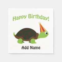 Cute Happy Birthday! Turtle