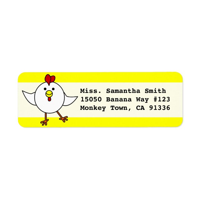 Cute Happy Chicken Dance (Front)