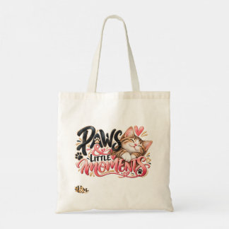 Cute Happy Dogs Watercolor Floral Pattern Tote Bag