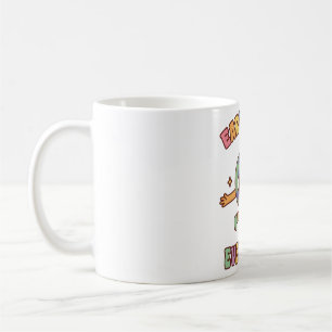 Cute Happy Earth With Flower Earth Day Every Day Coffee Mug