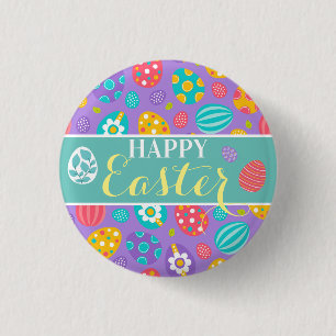 Cute Happy Easter 1 Inch Round Button