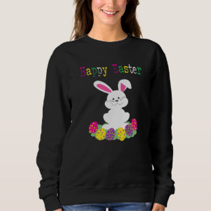 Cute Happy Easter Easter Women Men Youth Teens Sweatshirt