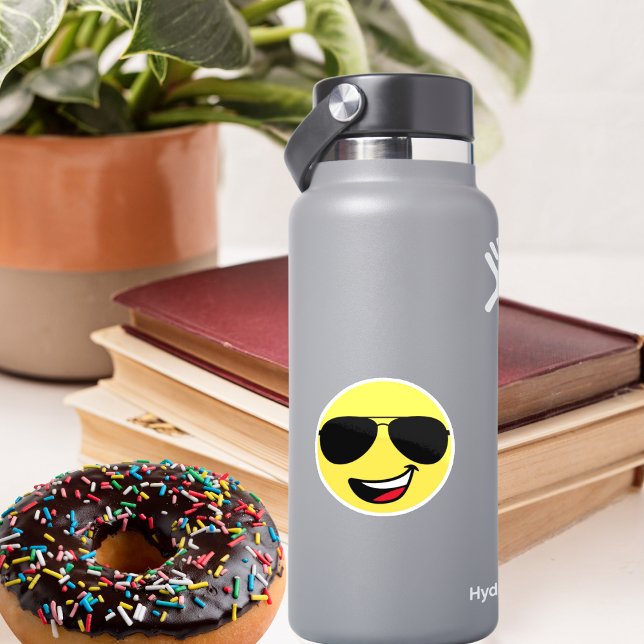 Cute Happy Face & Aviator Glasses,Fun (Creator Uploaded)