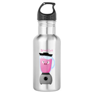 Cute happy food blender kitchen appliance cartoon 532 ml water bottle