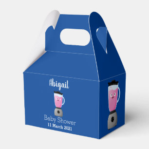 Cute happy food blender kitchen appliance cartoon favor box
