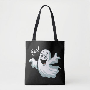 Cute Happy Ghost Tote Bag