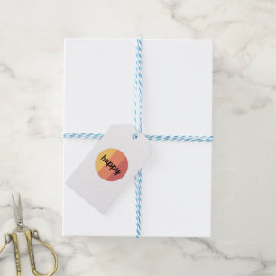 Cute Happy Gift Tags