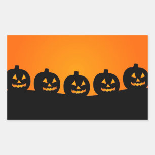 Cute Happy Halloween Jack O Lantern Sticker