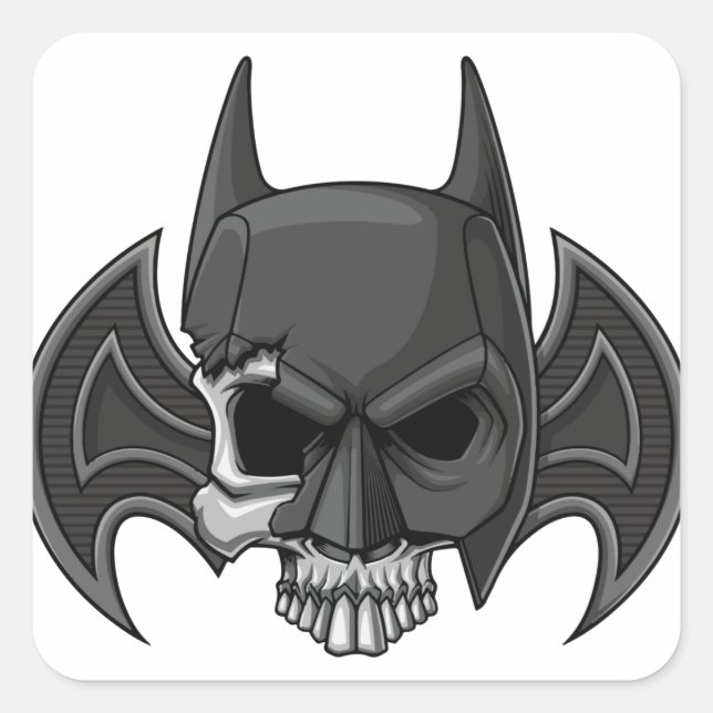 Cute Happy Halloween Stikers Square Sticker (Front)