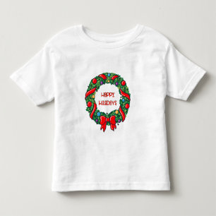 Cute Happy Holiday Tee Whimsical Reef Graphic