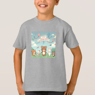 Cute Happy Labour Day T-Shirt
