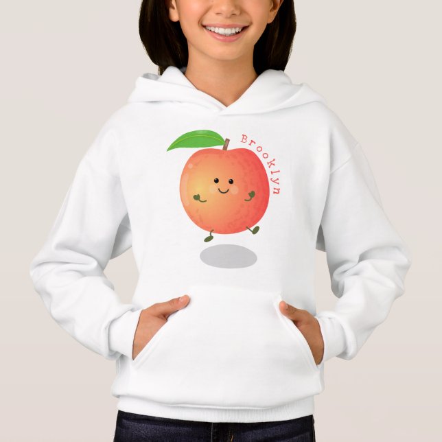 Cute happy peach yellow cartoon (Front)