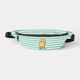 Cute Happy Peanut Drawing Fanny Pack