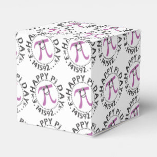 Cute Happy Pi Day - Funny Pi Favor Box
