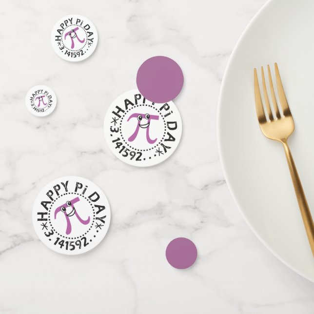 Cute Happy Pi Day © Party Supplies Confetti (Group)